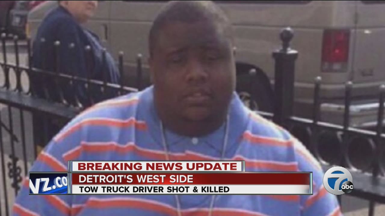 Tow truck driver shot and killed in Detroit - YouTube
