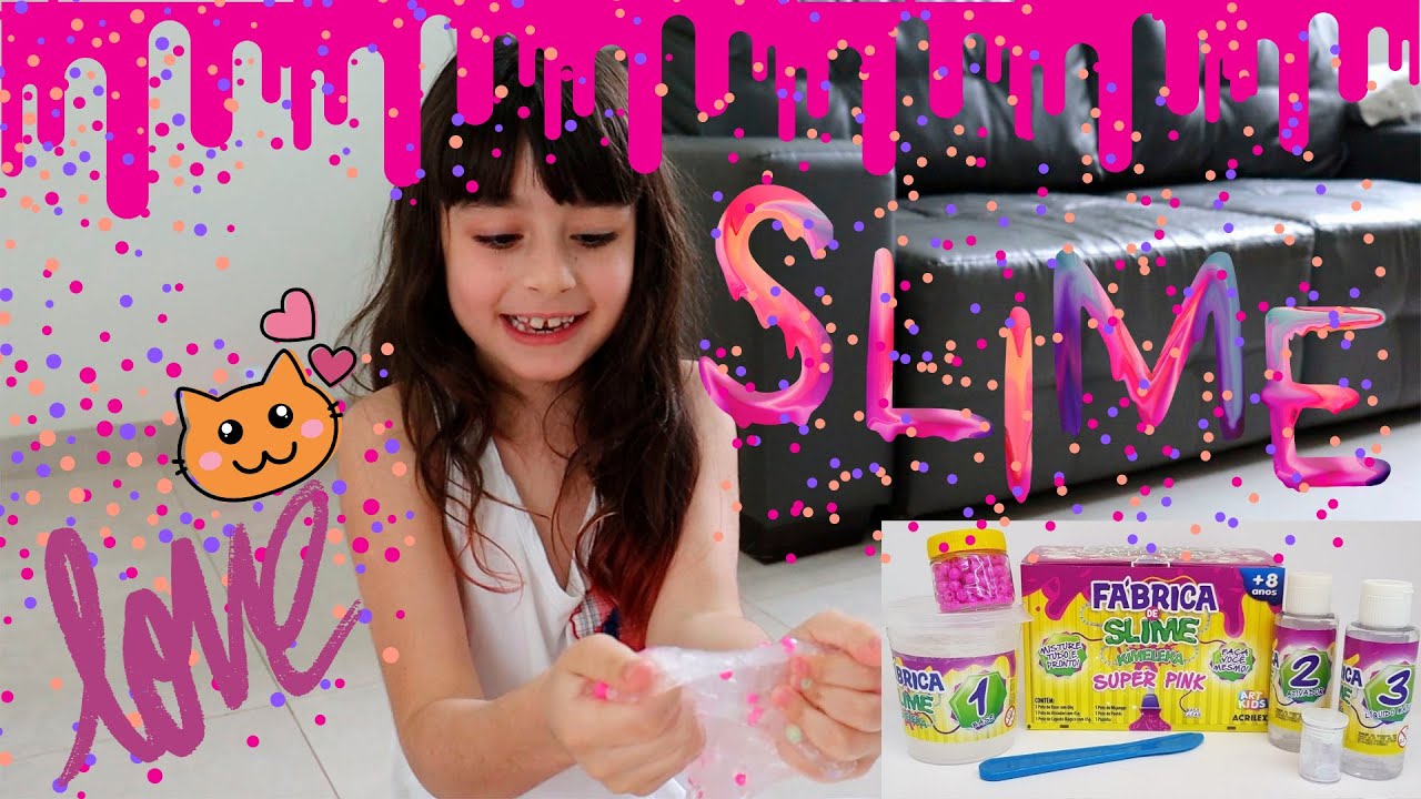 Fazendo Slime com a Fábrica de Slime Kimeleka | Faça Você Mesmo