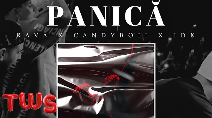 RAVA x CANDYBOII x IDK (ZER0$OMN) - PANICĂ 🩸(Official Snippet)