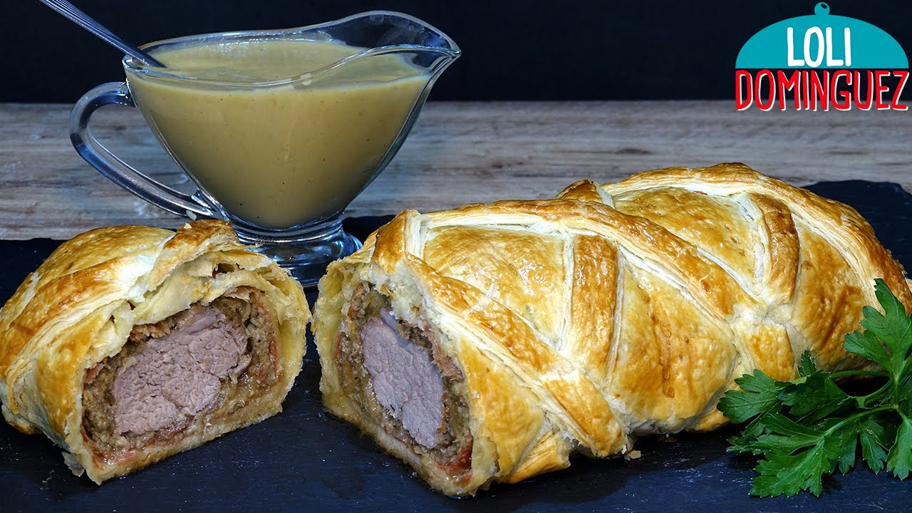 SOLOMILLO DE CERDO EN HOJALDRE ¡ESPECIAL NAVIDAD! - Loli Domínguez - Recetas paso a paso, tutorial.