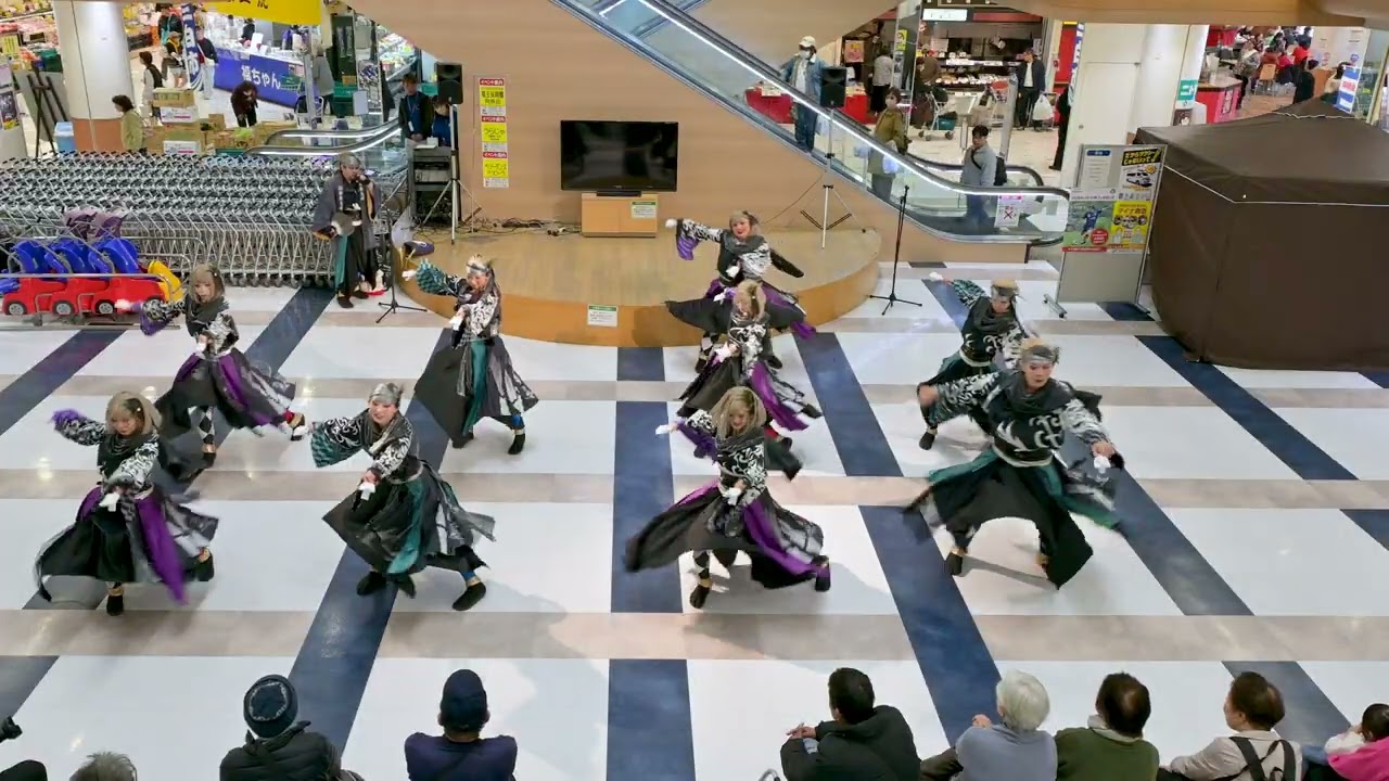 華舞鬼蜂　三白市②20260222天満屋ハピータウン児島店【4K】