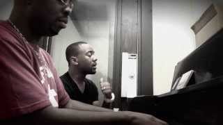 Video thumbnail of "Wedding Song cover - Brian McKnight "Never Felt This Way" - Barrie D. Buckner & Rodney RJ Young"