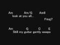 While My Guitar Gently Weeps / 七転七起vr