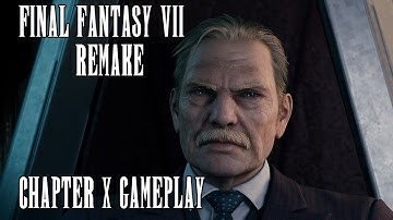 Chapter 10 - Rough Waters Gameplay | Final Fantasy 7 Remake in 4K | SPOILER WARNING