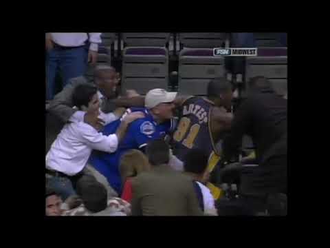 Malice at the Palace. Pistons - Pacers fight 2004