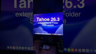 External Home Folder Mac OS Tahoe 26.3 update #macmini #matemini #beelink #sn850x
