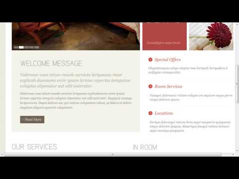 Hotels Reservation Website Template
