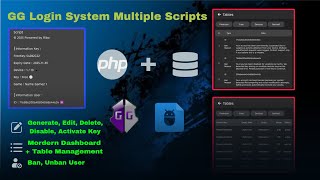 How To Make Login System For Game Guardian Script Online Multiple Script | PHP login | Regedit Sensi