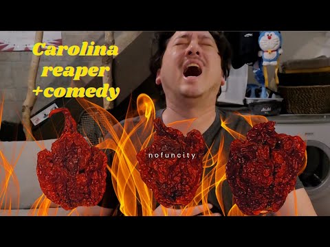 XXX~TRIPLE~XXX | Carolina Reaper Challenge ☠️ Eat 3 in a row😱🔥🔥🔥 - YouTube