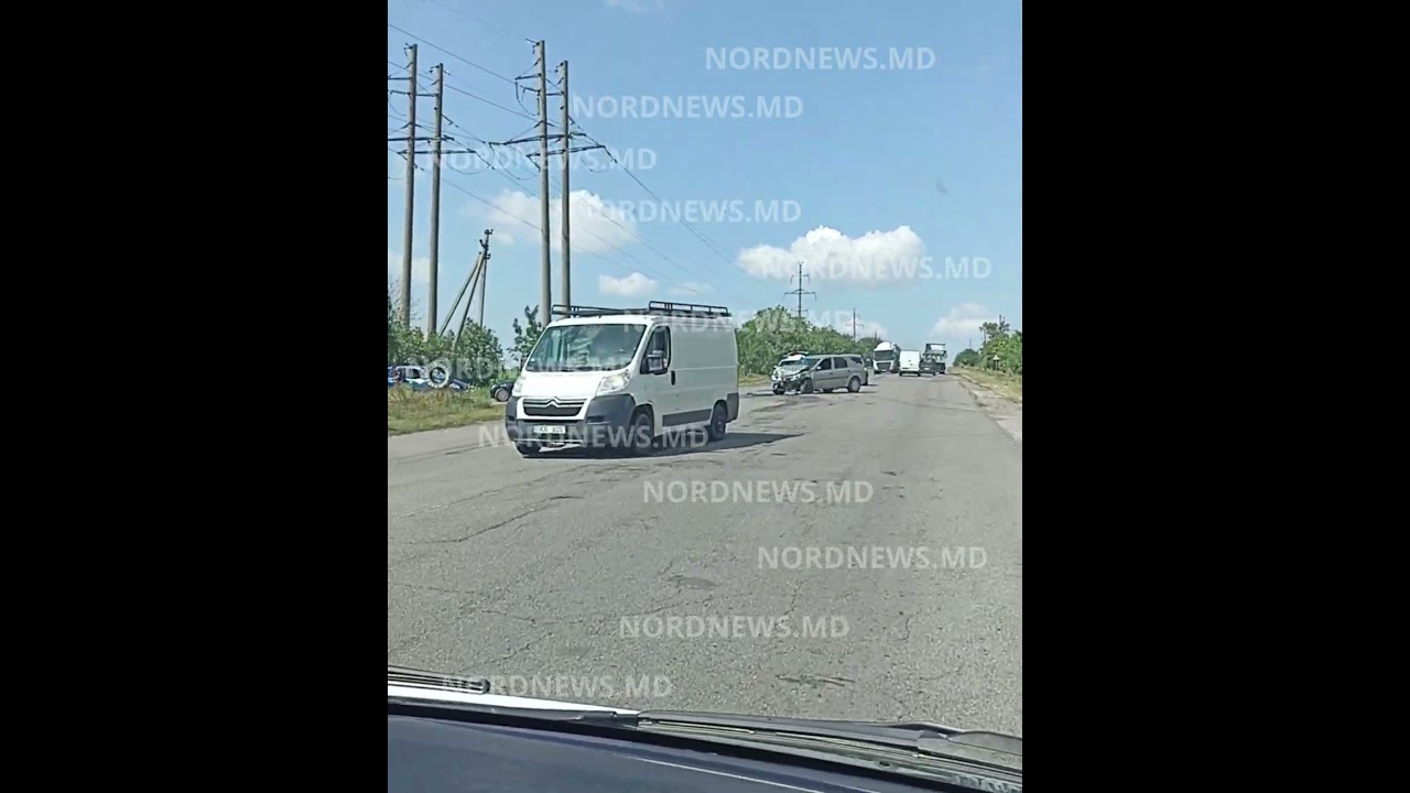 Accident lângă or. Marculești, r. Florești. 21.07.2025