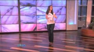 Ellens Writer Dances During Rehearsal