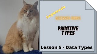 Lesson 5   Data Types