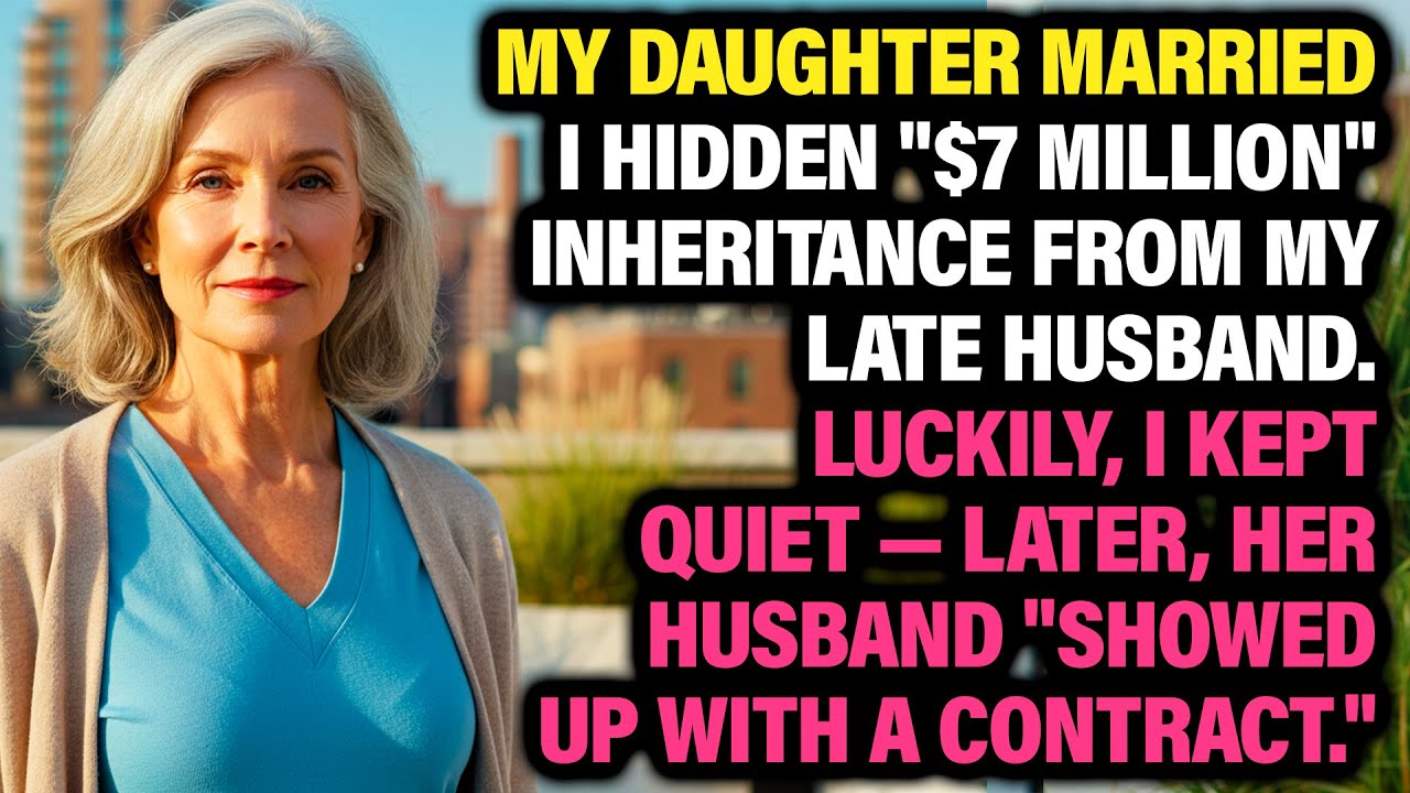 My Daughter Married, I Hid $7 Million From My Late Husband — Then Her New Husband Brought A Contract