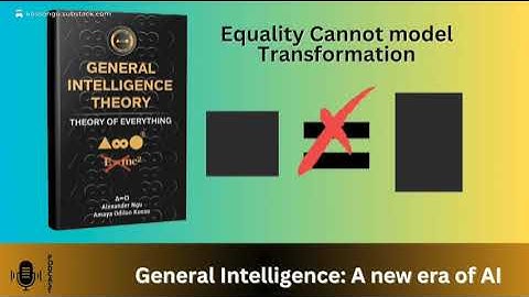 Intelligence and The Equal Sign(=) Part 3 (Alexander Ngu)