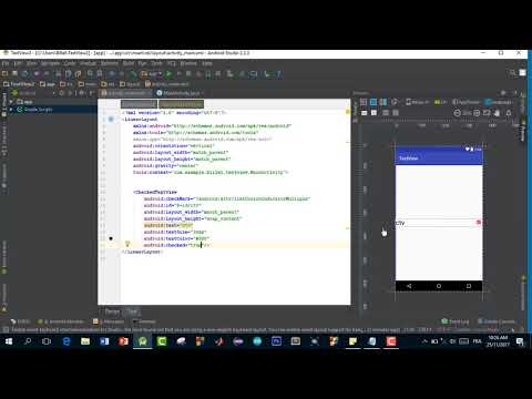How to use CheckedTextView in android #8