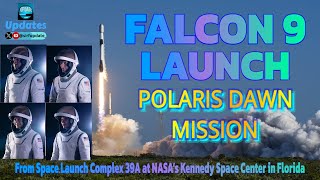 LIVE: SpaceX Falcon 9 Launches POLARIS DOWN - First Commercial Spacewalk Crew