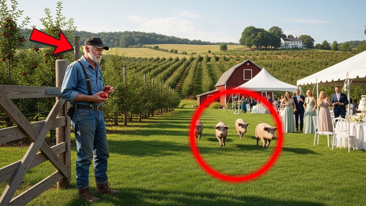 They Stole My Apples to Cater Events – So I Sent Forty Pigs to Their Wedding