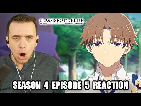 NEW SURVIVAL SPECIAL TEST INCOMING! | Classroom Of The Elite Season 4 Episode 5 REACTION