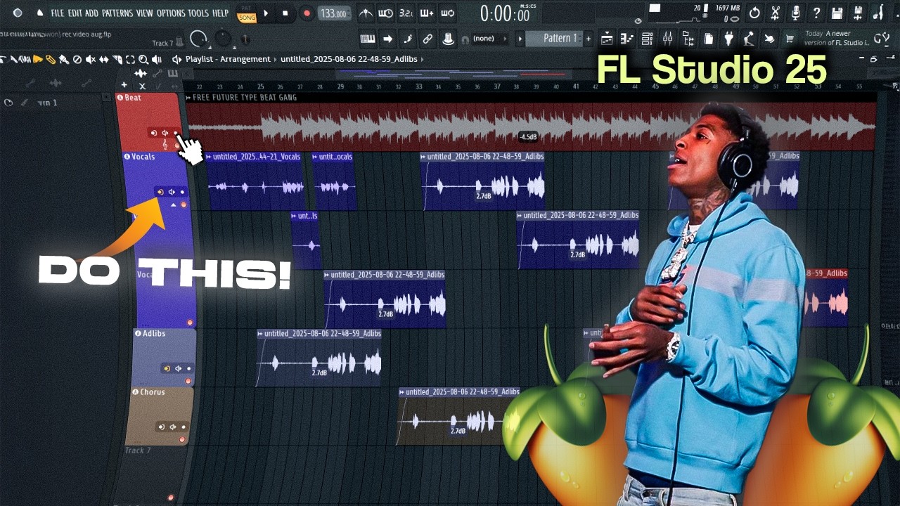 How to Record PRO Vocals in FL Studio 25 (Best Method)