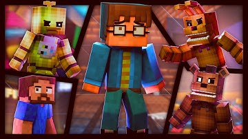 "Drop Into The Pit" | FNAF Minecraft Animated Music Video (Song by TryHardNinja)