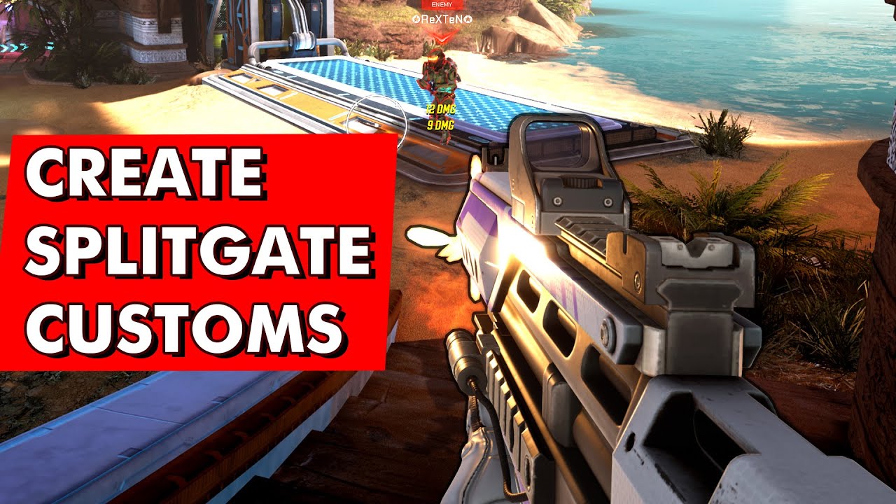 How to Create Splitgate Custom Games / Private Matches