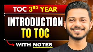Lec 1 : Introduction to TOC & Set Thoery |  TOC BTech 3rd Year