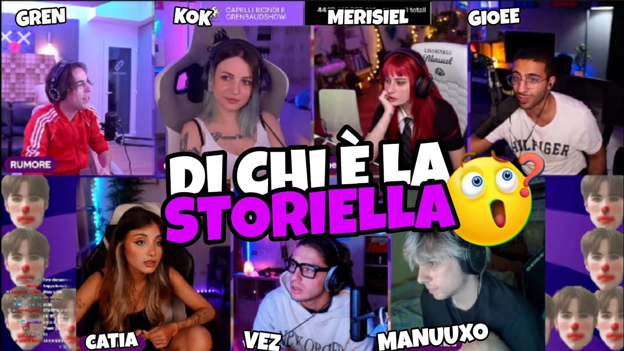 VERITÀ o BUGIA??🤔🎪 con GrenBaud, Kok, Merisiel, Gioee, Whitessence, Vez e Manuuxo