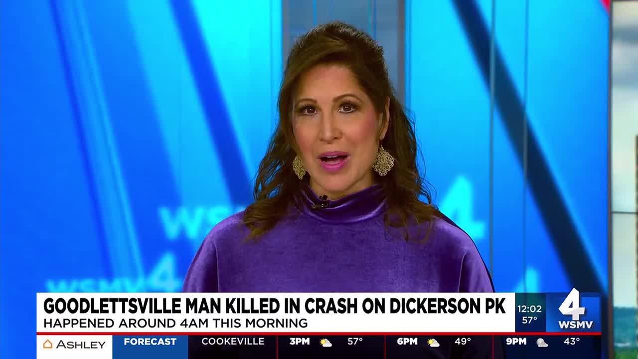Goodlettsville man dies after crashing into a pole - YouTube