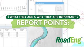 Report Points in RoadEng