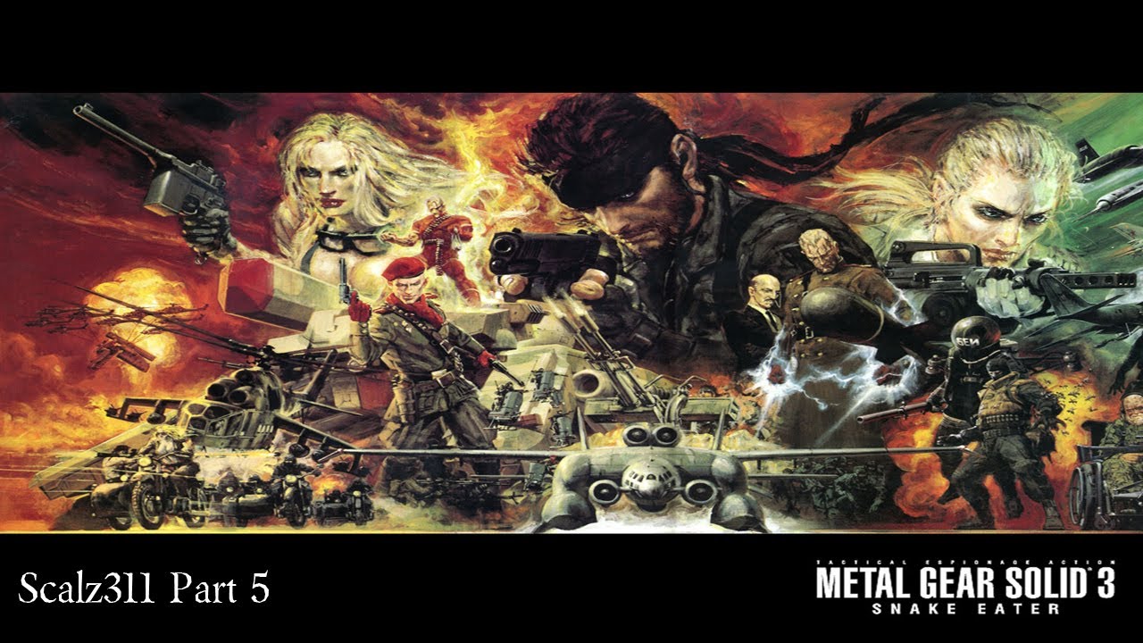 Metal Gear Solid 3 Snake Eater HD Gameplay Walkthrough Playthrough ...
