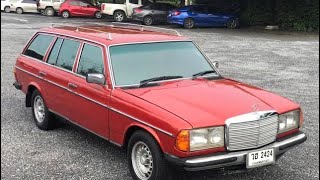 W123 van เครื่องเดิม ขาย