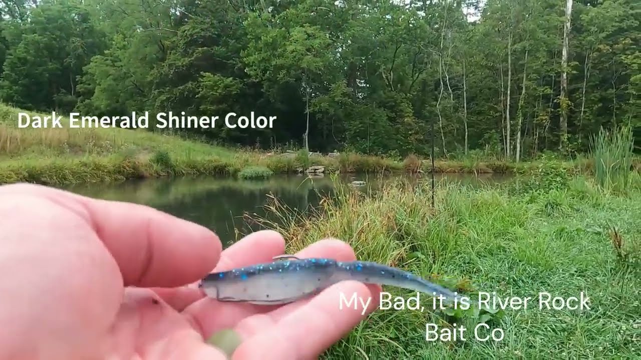 Quick action Bass Fishing with River Rock Bait Co  jointed jerk bait  #fishing #bassfishing