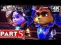 RATCHET AND CLANK RIFT APART PS5 Gameplay Walkthrough Part 5 [4K 60FPS] - No Commentary (FULL GAME)