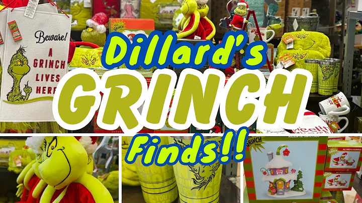 Amazing Grinchmas Finds! Grinch Christmas Decorations At Dillard's