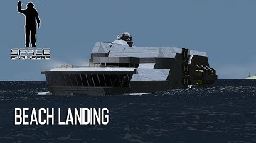 Space Engineers - Beach Landing (Water Mod)