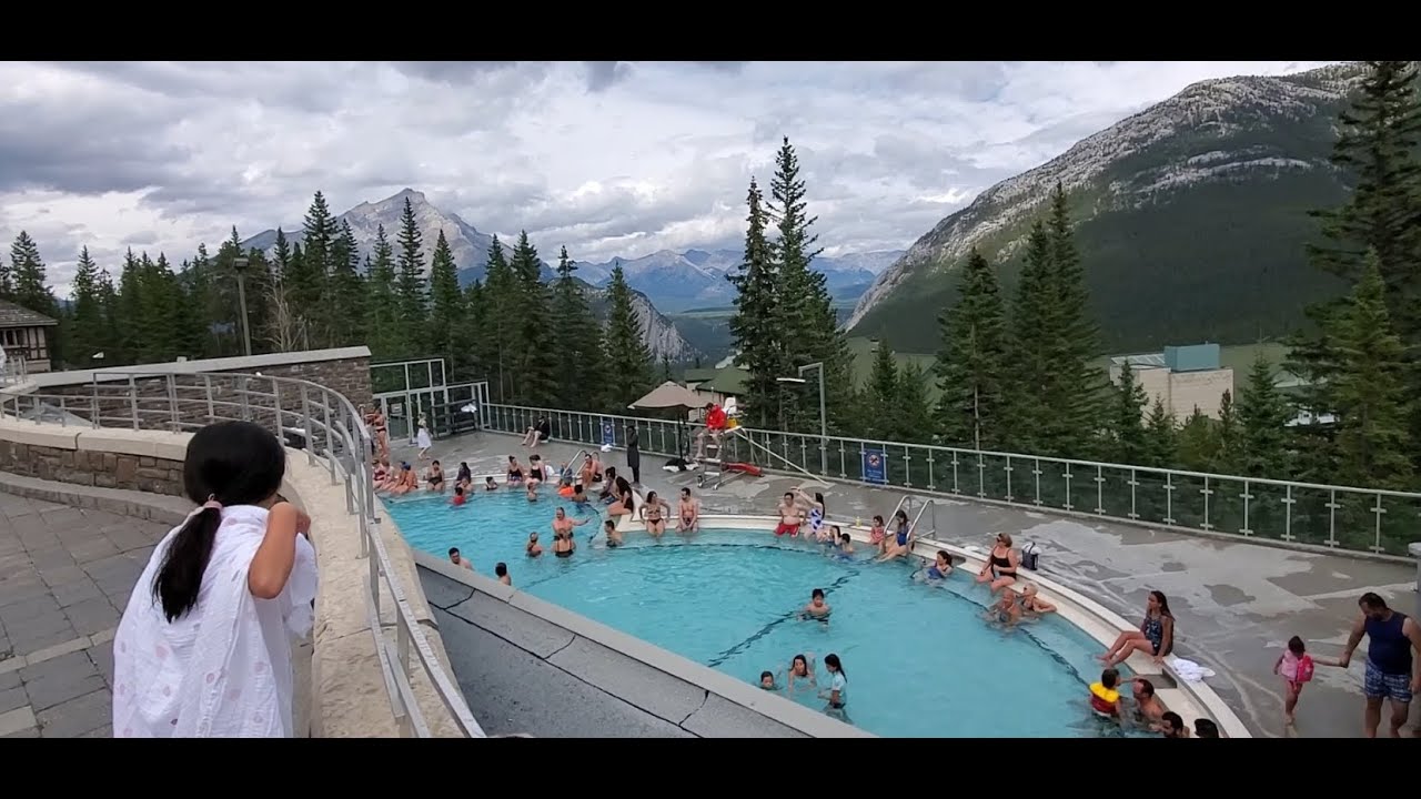BANFF HOT SPRINGS short CALGARY CANADA VLOG 밴프 온천 캘거리 캐나다 브이로그