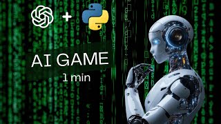 Build Rock-Paper-Scissors Game in 1 minute with ChatGPT | Python Example