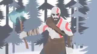 💪Kratos is perfecting his Leviathan Axe throw.Thanks to Tim Medina for sharing this neat video.