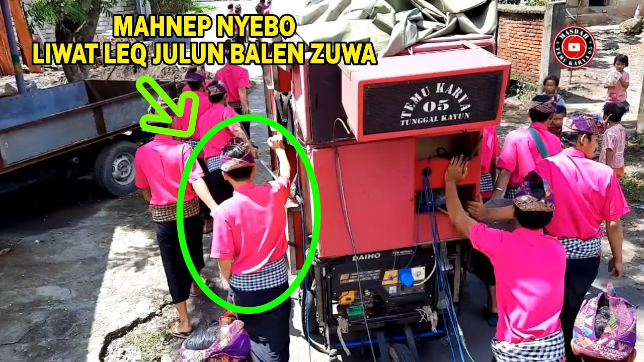 Temu karya 05 lewat di depan rumahnya Uzwa dengan lagu BURUNG DOANG || Mahnep sembunyi