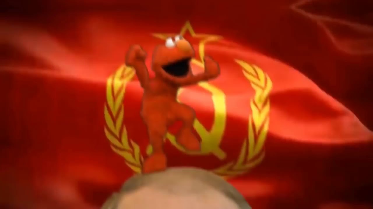 Elmo Dances For The Motherland