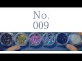 No.009 【UVレジン】6種類のラメ、グリッターを贅沢に星の雫を使って試しました。封入パーツ確認動画①