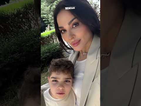 نادين نسيب نجيم تحتفل بالعيد مع طليقها