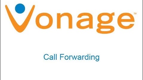 Vonage Call Forwarding