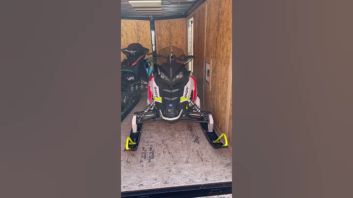 Enclosed 7 x 14 Trailer for Snowmobiles