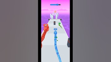 Snake Run Race 3D Running Game Level 8 #gamegame