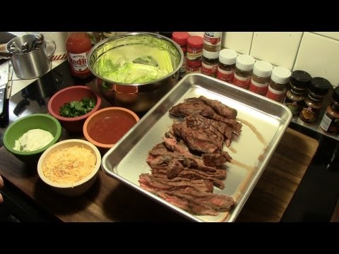 Super Bowl Steak Fajitas