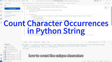 How to Easily Count Character Occurrences in Python String