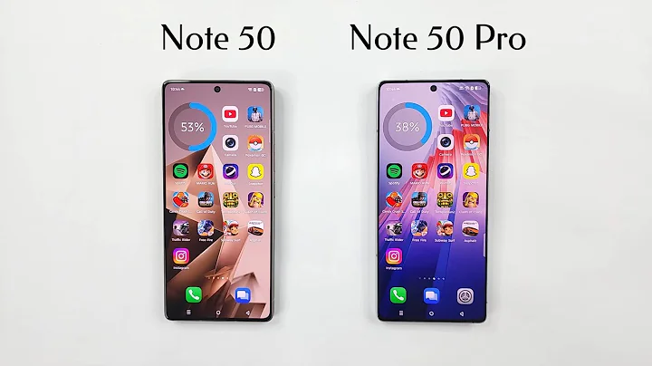 Infinix NOTE 50 vs Infinix Note 50 Pro Speed Test & Comparison