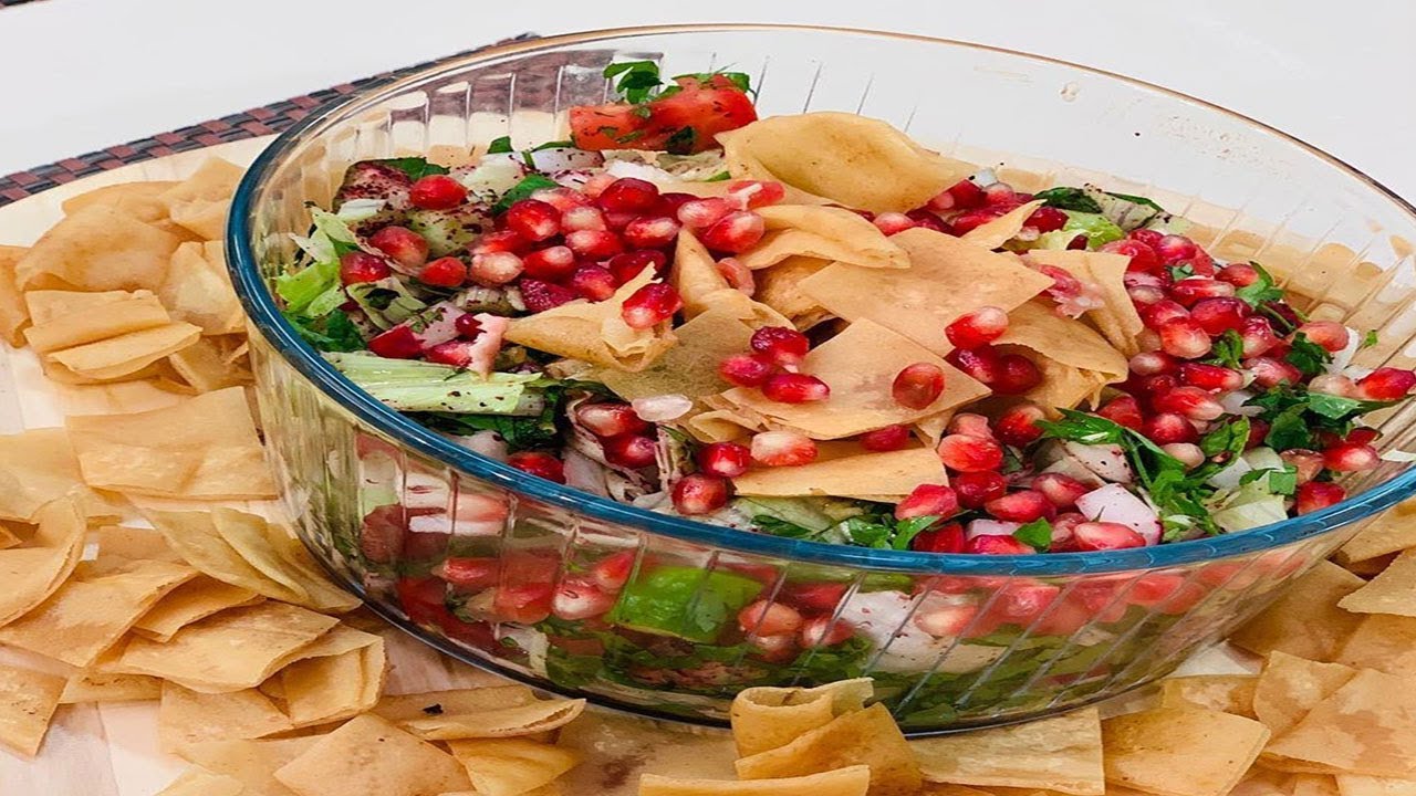 طريقة عمل سلطة الفتوش | العزومة مع الشيف فاطمة أبو حاتي