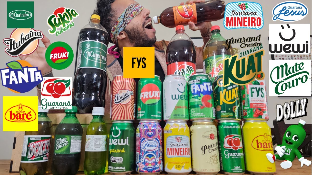Qual o MELHOR guaraná ? 19 Marcas TESTE CEGO EP 73